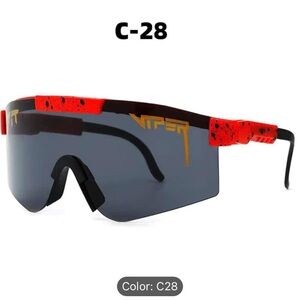 Pit viper styled sunglasses